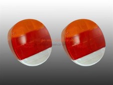 VW Käfer ab 8/72 & Cabrio Mexikokäfer  Rücklichtglässer NEU Original Hella Paar