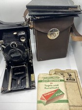 Voigtländer Bergheil 6x9  Heliar 15 cm 1:4,5 mir Tasche , Zusatz Platten