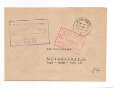 DDR Dienst ZKD Brief