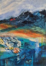 Acrylbild Gemälde Abstrakt