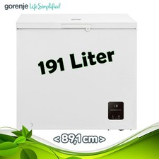 Gorenje FH19EAW Gefriertruhe 191L FastFreeze LED Beleuchtung Weiß
