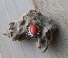 Vintage Silber Ring mit Stein