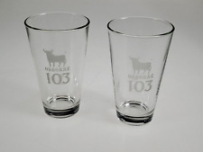 OSBORNE 103 graviert nicht bedruckt Eichstrich 2/4cl Bar Sammelgläser