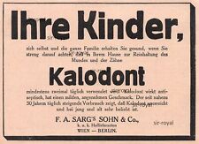 Kalodont Zahnpasta - 1916 -