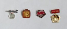 NVA, Jahrestage 10, 20, 25 u. 30 Jahre NVA, 4 Abzeichen 1966, 1976, 1981 u. 1986