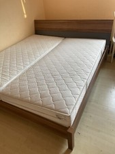 Doppelbett 200x200 braun - braun, mit