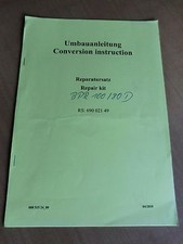 Umbauanleitung Reparatursatz BOMAG BPR Montage Demontage Fliehkraftkupplung 