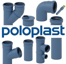 Polokal NG Abwasser Rohr Abflussrohr schallgedämmt DN 32 40 50 75 90 100 125 Iso