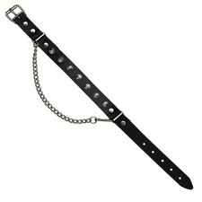 Stiefelkette aus Leder flache