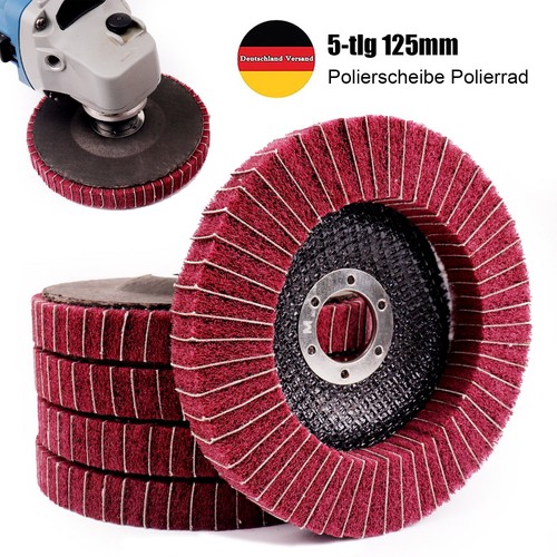 Polierscheibe 125mm - 5x,