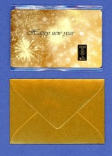 Goldbarren 1 Gramm 999.9 Gold Happy new Year Heimerle + Meule  FineCard
