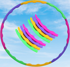 Hula Hoop Fitness Reifen Bauchtrainer Fitnesstraining 65cm Kinder, Erwachsene,