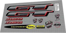 1997 GT ZASKAR GREY-RED DECAL