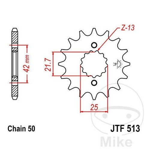 Ritzel für kawasaki 750 b - kawasaki, z