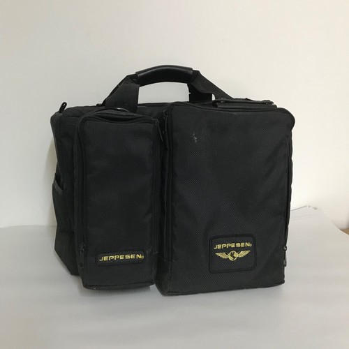 Jeppesen pilot flight bag - flight, set