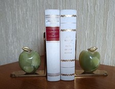 Buchstützen Onyx Äpfel