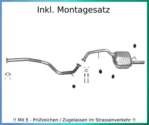 Auspuffanlage für mazda i - auspuffanlage, 5