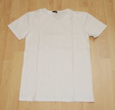 Herren-Shirt, T-Shirt Kappa weiß weiss Gr. L Kurzarm V-Ausschnitt