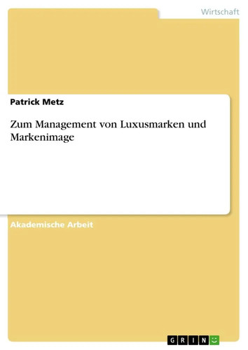 Zum management von luxusmarken - zum,