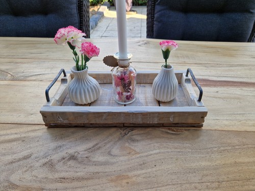 Tablett holz x20cm - tablett,