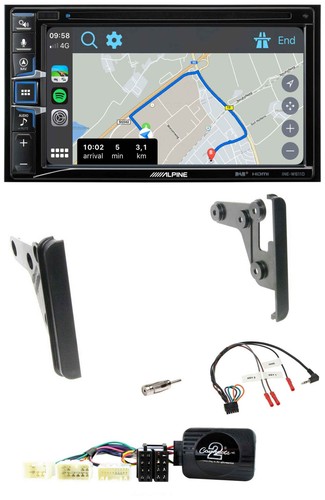 Alpine dab tmc bluetooth 2din - dab,