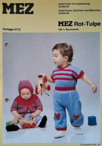 Mez gestrickter strampelanzug - mez,