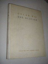 Das Klavier Bie, Oskar 083321