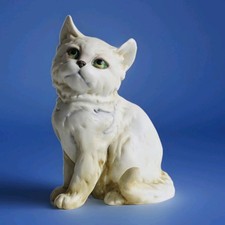 Porzellan Katze Figur Kaiser