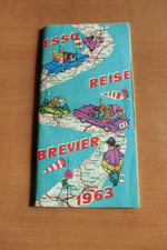 ESSO Reise Brevier 1963 Reiseplaner Werbung Prospekt neuwertig
