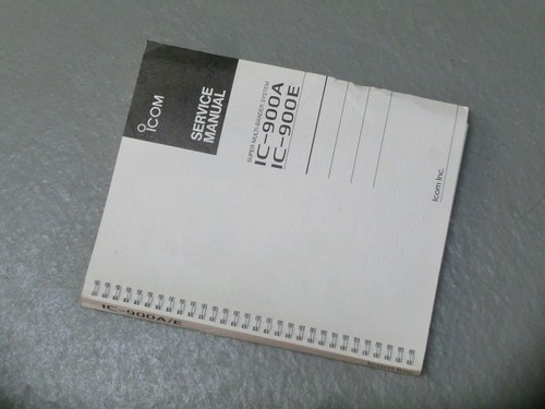 Icom service manual für - icom, service-manual
