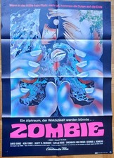 Filmplakat ZOMBIE Horror 1978 EA A1 George A. Romero psychedelischer Style C RAR