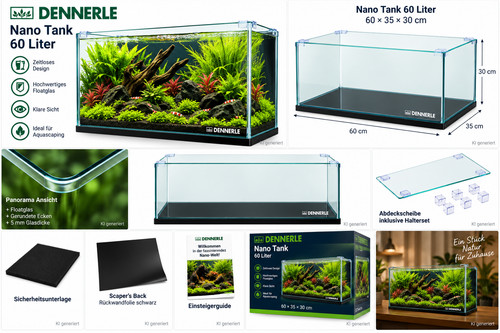 Dennerle nano tank liter - 60,