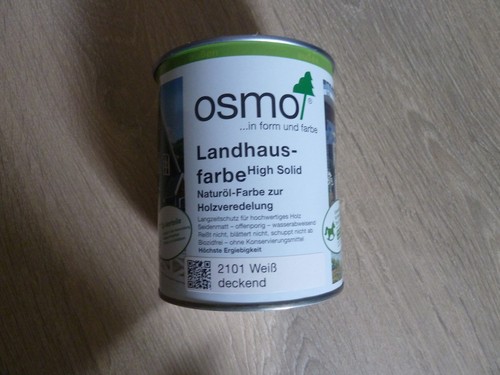 Landhausfarbe osmo weiss - landhausfarbe,