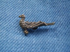 Pin Fasan silberfarben