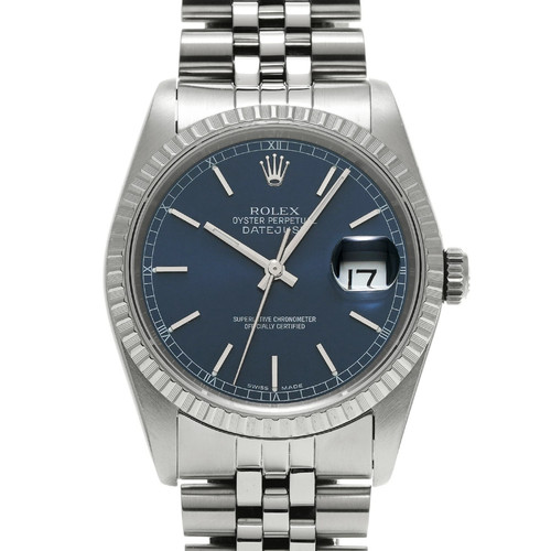 Rolex datejust 16220 - datejust, blau