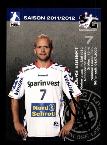 Anders eggert autogrammkarte - eggert,