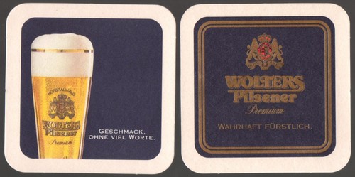 Bierdeckel wolters - bierdeckel,
