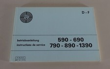 Betriebsanleitung / Handbuch Steyr LKW 590 / 690 / 790 / 890 / 1390 Stand 3/1975