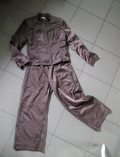 satinanzug 2teilig LUXUS braun blousson marlenehose hosenanzug 38M dieter heupel