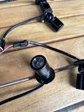 5 Mini Aufbaustrahler schwenkbar Deckenspot LED Spots Schwarz Black Strahler 1 W