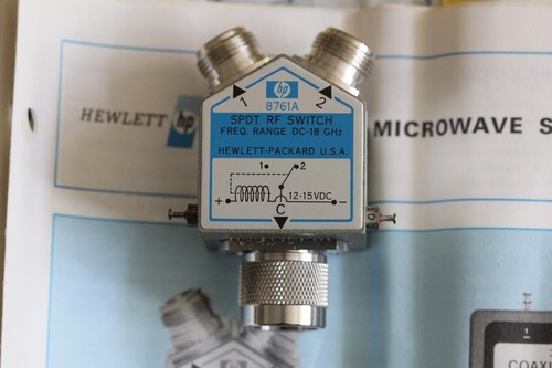Agilent 8761a opt 001 spdt - agilent,