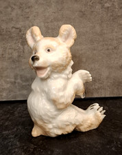 SAMMLER ! Extrem seltene ROSENTHAL Tierfigur "lachender Bär / Bärenjunges" 1932