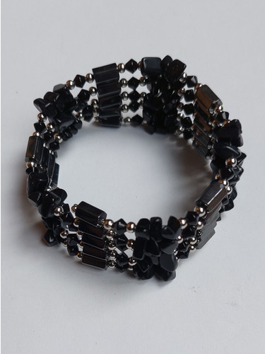 Magnet kette armband - armband, schwarz