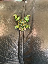 Rosa Templin Frosch Strass Anhänger Schmuckelement