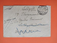 Feldpostbrief ohne inhalt - ss,