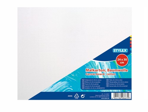 Malkarton malpappe 24x30 - 1x,