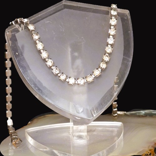 Kette neu gablonz kristall - kette,