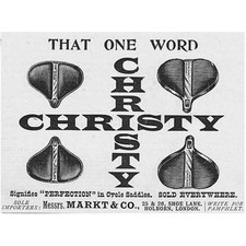 The Christy Fahrradsattel