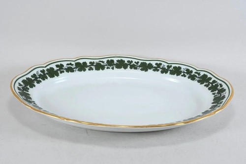Meissen weinlaub ovale platte - ovale,