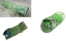 1,40 2,00 2,5 3,0 4,0 Setzkescher Setz Kescher Reuse Fischnetz gummiert Erdspieß